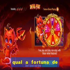 qual a fortuna de raiam santos