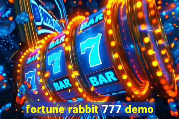 fortune rabbit 777 demo