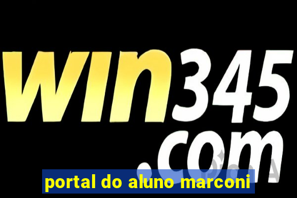 portal do aluno marconi