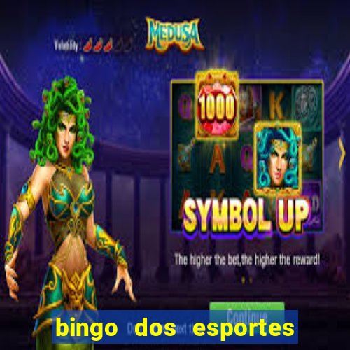 bingo dos esportes para imprimir