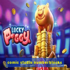 comic studio numberblocks