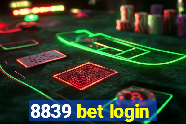 8839 bet login