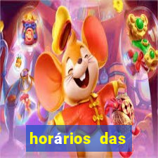 horários das plataformas de jogos