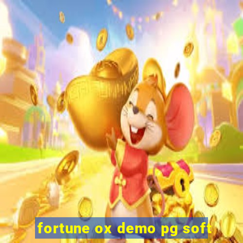 fortune ox demo pg soft