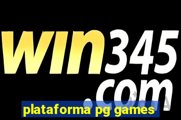 plataforma pg games