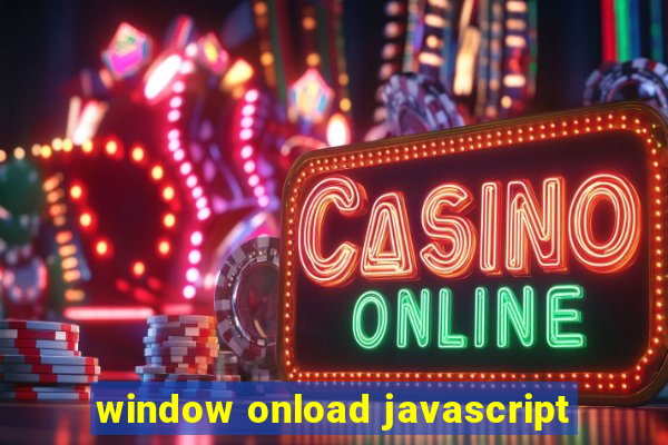 window onload javascript