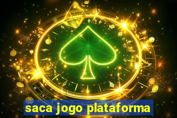 saca jogo plataforma