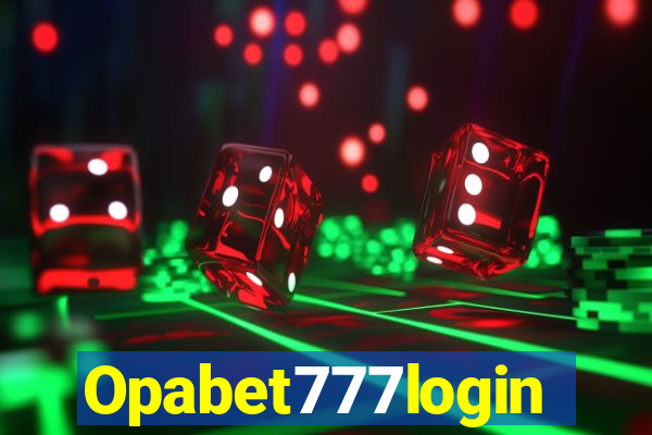 Opabet777login