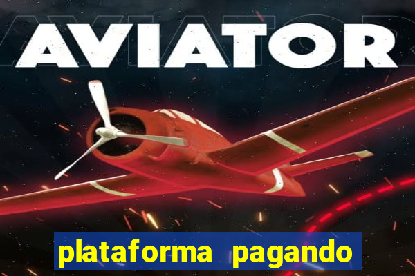 plataforma pagando no cadastro slots